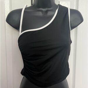 Blank and White Tank Top